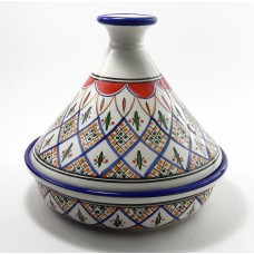 Le Souk Ceramique Tabarka 1.5 Qt. Ceramic Round Tagine LSQ1908
